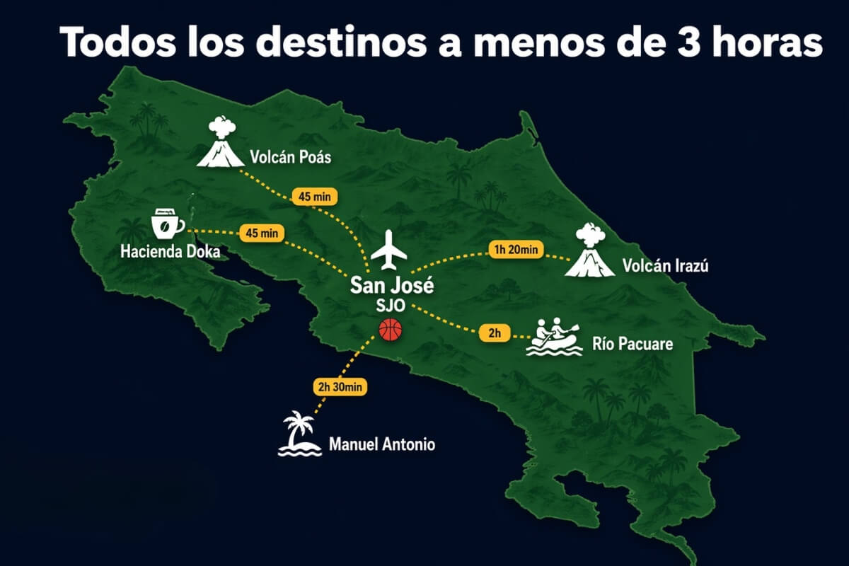 Mapa Costa Rica